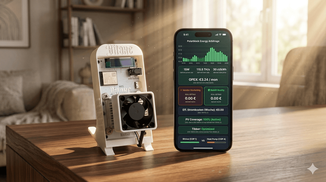 Bitcoin Mining mit Heizung & PV: So sparen Sie mit Tibber - Polarblocks