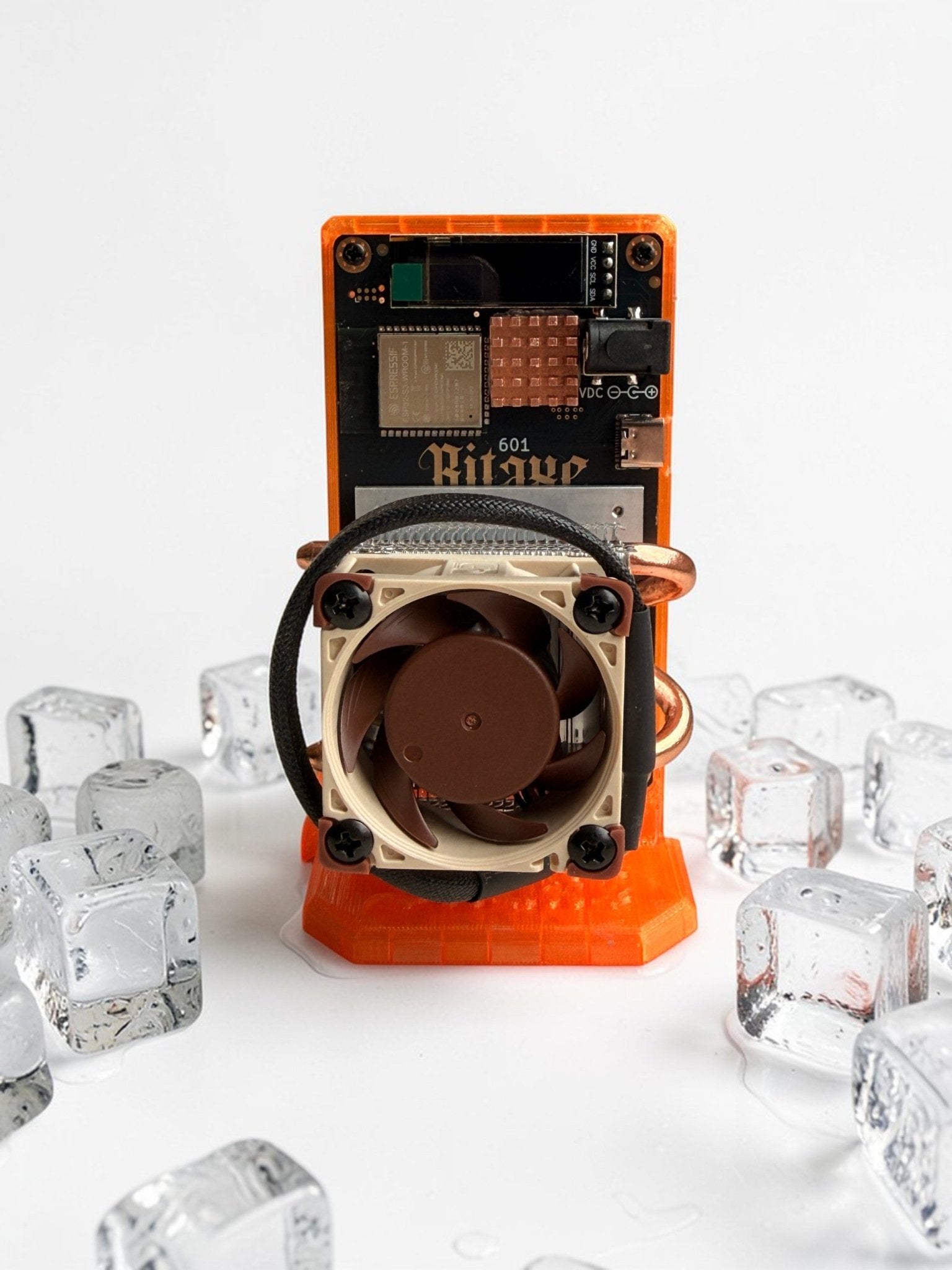 Bitaxe Gamma 601 Edition "Bitcoin Glow" - Polarblocks