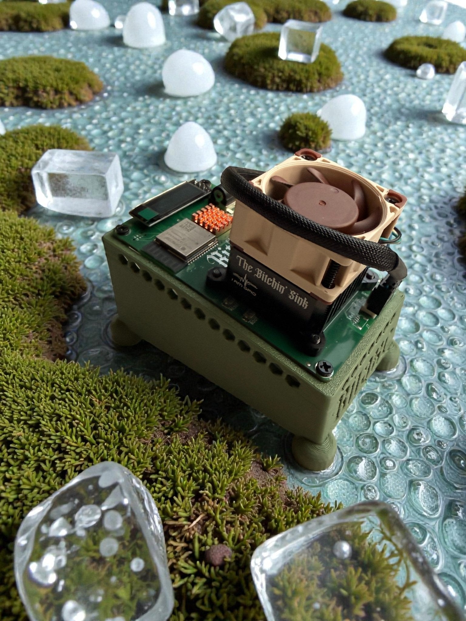 Bitaxe Gamma 601 Edition "Greenland" + Charity - Polarblocks