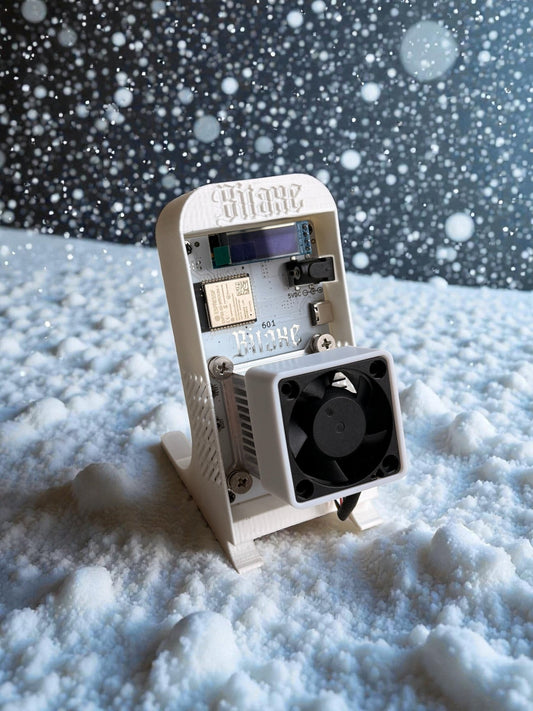 Bitaxe Gamma 601 "Snowstorm" - Polarblocks